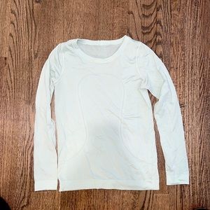 Lululemon Long Sleeve, mint, size 6